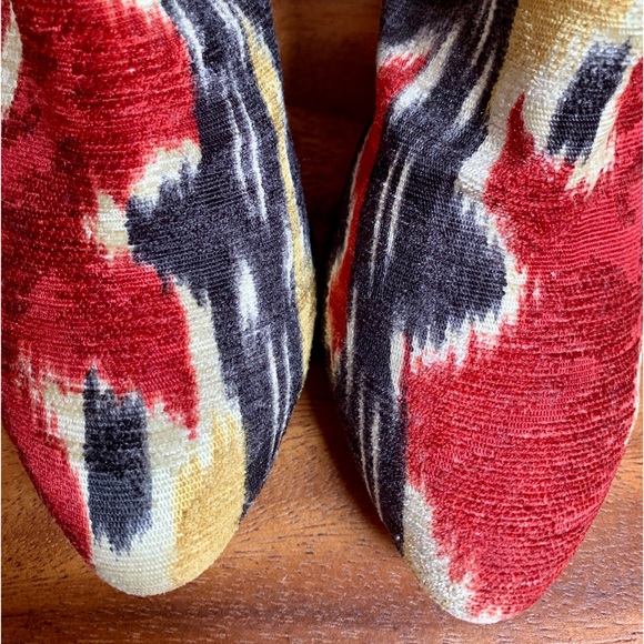 Anthro Velvet Ikat boots - Picture 12 of 15